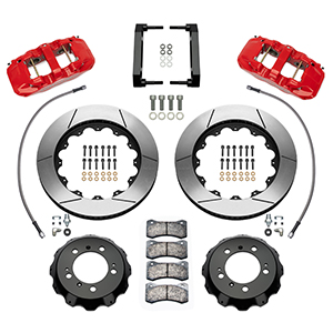 Wilwood AERO6 14in D&S Front Brake System - 6 Piston Caliper - Ford Mustang (94-04) (140-16403-DR)